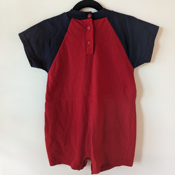 Vintage Disney Baseball Theme Toddler Romper 24M - Picture 3 of 6